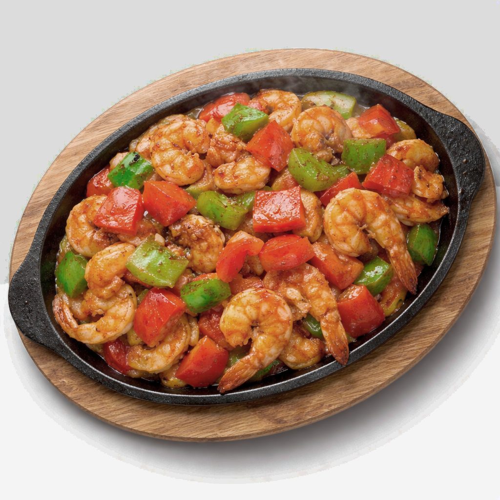Sizzling Gambas.