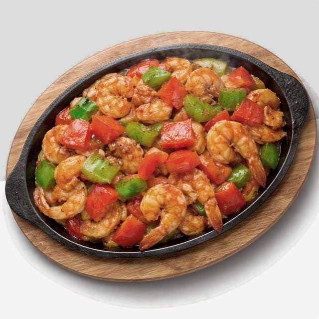 Sizzling Gambas.