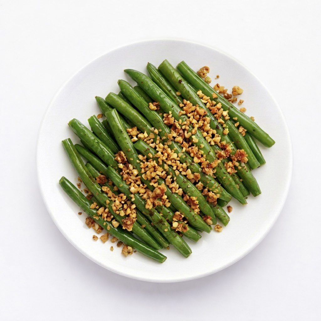 String Beans With Garlic.