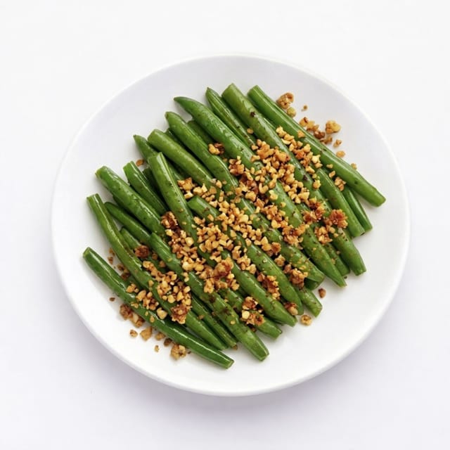 String Beans With Garlic.